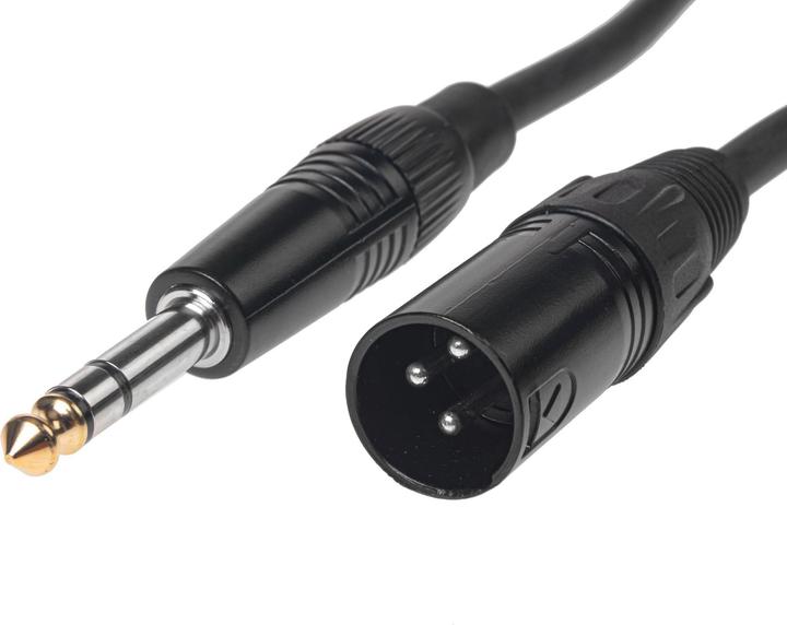 Bemero XLRm - 6.3 Klinken (3 m, XLR, 6.3mm Klinke (Jack))