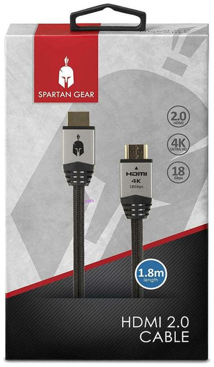 Produktbild Spartan Gear Hdmi 2.1 Cable (Length: 1.5m - Aluminum With Gold Plated Plugs) (1.50 m)