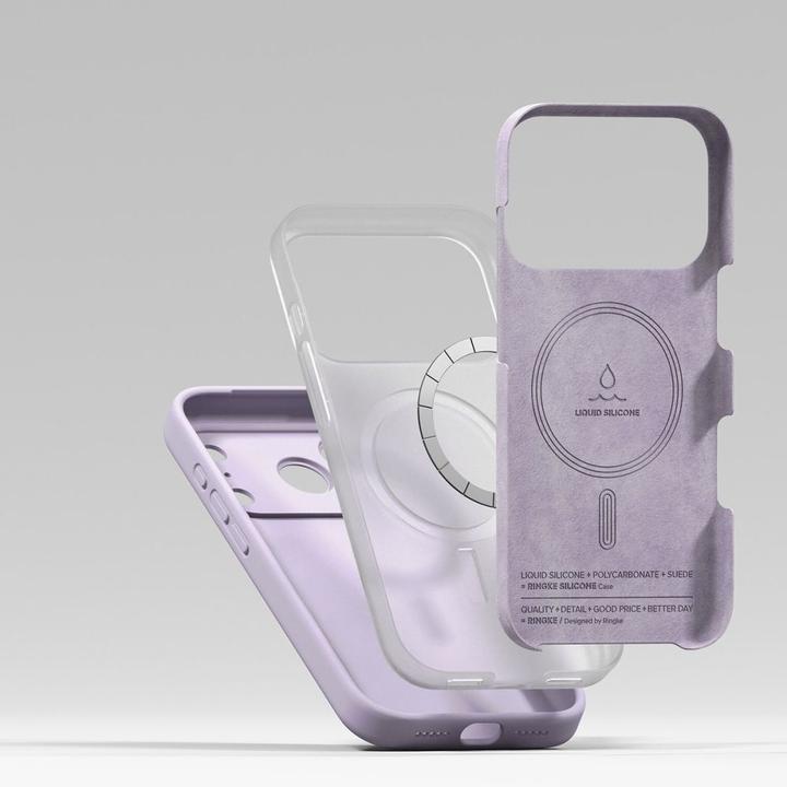 Immagine prodotto Ringke Silikon Magnetische MagSafe Hülle für iPhone 17 Pro - Schwarz (Apple iPhone 17 Pro)