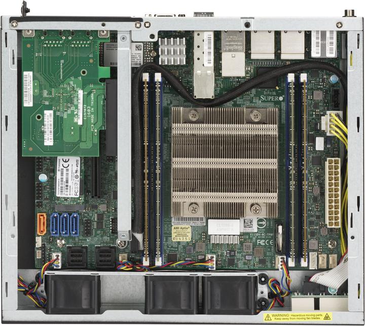 Actual product image Supermicro SYS-E300-9D-8CN8TP