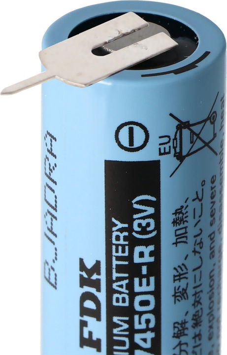 Produktbild FDK Sanyo Lithium Batterie CR17450E-R Size A, ++- (1 Stk., CR17450, 2400 mAh)