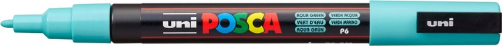 Actual product image Posca Marker PC-3M round tip (Aqua blue, 1.30 mm, 1 x)