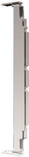 Actual product image Rittal Connector strip for OM adapter SV SV 9340.290 Polyamide Grey (RAL 7035)