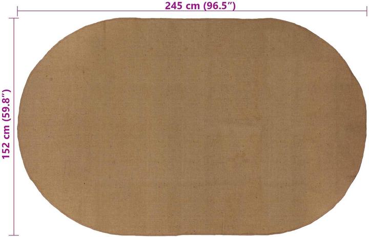Produktbild vidaXL Bereichsteppich (245 x 152 cm)
