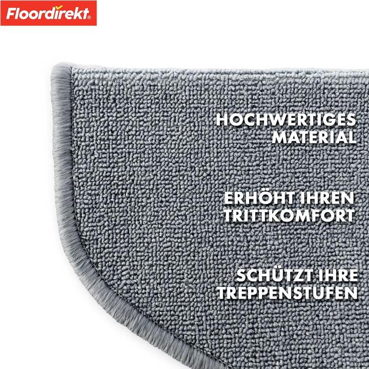 Produktbild Karat Stufenmatte London 15er-Set Halbrund (65 x 23.50 cm)