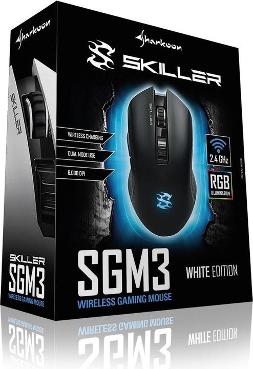 Actual product image Sharkoon Skiller SGM3 (Cable, Wireless)