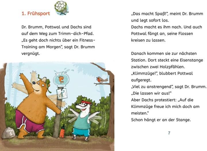 Produktbild Kleine Lesehelden: Dr. Brumm und die verflixte Gemüsekiste (Deutsch, Daniel Napp, Thorsten Saleina, 2025)