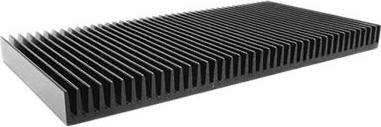 Produktbild RS PRO ABL Components 100 Kühlkörper für Universelle rechteckige Alu 0.4°C/W, 100mm x 200mm x 15mm, Leiterp