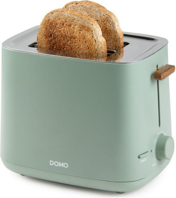 Image du produit Domo DO 973 T Toaster 2 Schlitz 6 Stufen 850-1000W matt grün