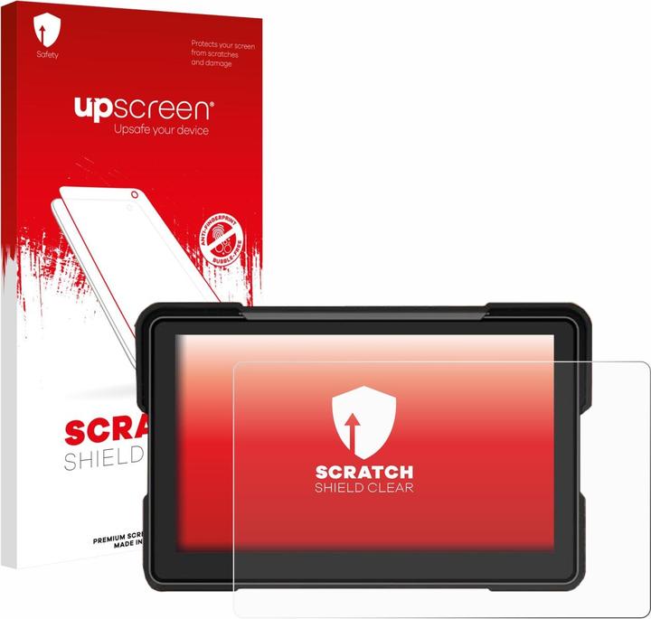 upscreen Schutzfolie für Airpuxem Motorrad Carplay 7" Displayschutz Displayschutzfolie Folie Klar