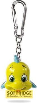 Image du produit Pyramid Disney 3D porte-clés caoutchouc The Little Mermaid Flounder 6 cm