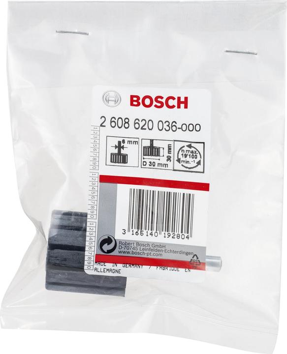 Produktbild Bosch Professional Zubehör Aufnahmeschaft für Schleifhülsen, 30 mm, 30 mm, für Geradschleifer