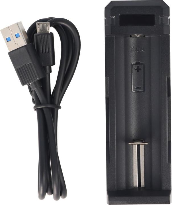 Immagine prodotto Xtar Caricatore rapido per batteria Li-ion 3,6 - 3,7 Volt (1 pz., Caricabatterie senza batteria)