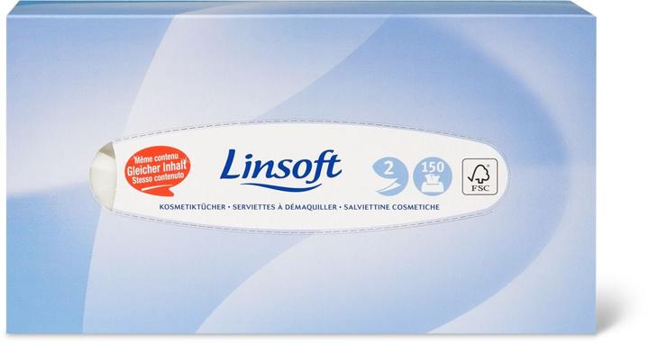 Actual product image Linsoft Cosmetic Tissues Box FSC