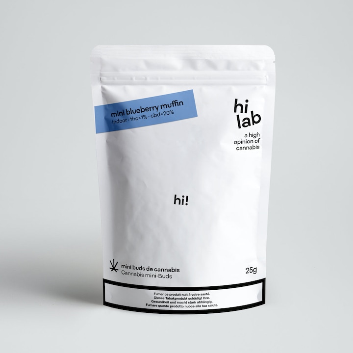 Image du produit Hi Lab Blueberry Muffin (25 g, Intérieur)