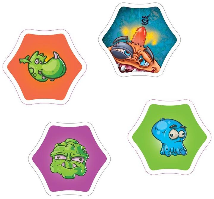 Image du produit FlexiQ Jeu de société avec dice & cards 'Monsters' 112038 from 6+ Years (Allemand, Français, Italien, Anglais)