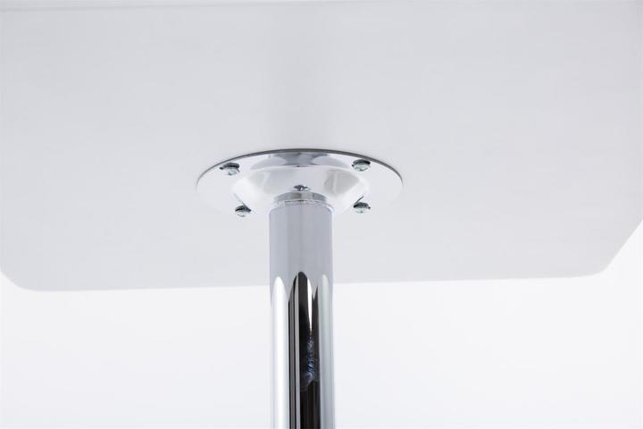 Actual product image CLP Bar table angular, white (60 x 60 x 108 cm)