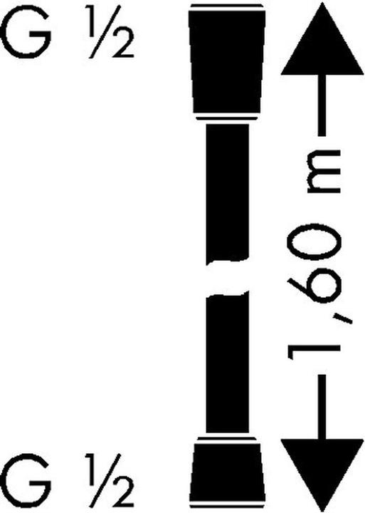 Produktbild hansgrohe Isiflex (160 cm)