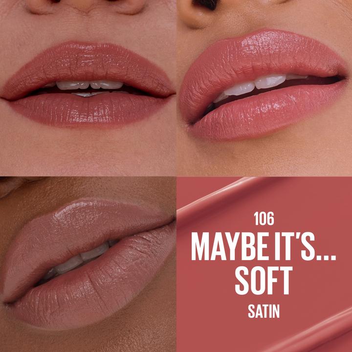 Actual product image Maybelline New York Maybe Its! Lipstick (MAYBE IT'S... SOFT)
