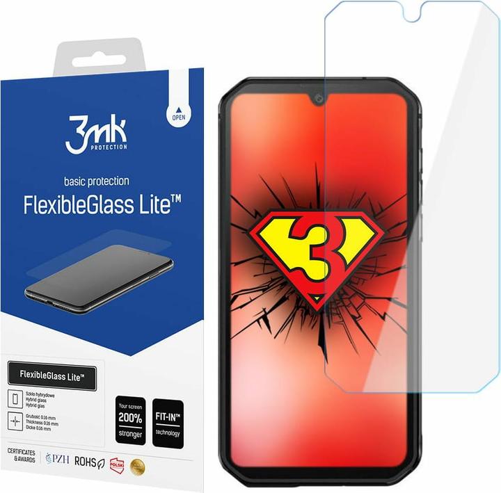 Image du produit 3MK Film d'affichage FlexibleGlass Lite (1 pièce(s), Blackview BV9900)