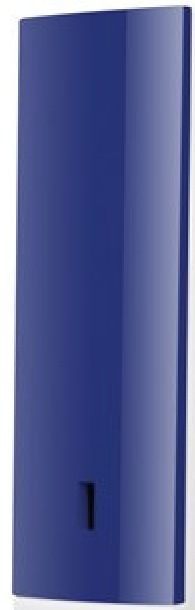 CWS Panel für Seifenschaumspender Paradise Foam Slim blau verschiedene Farben für ein stilvolles Am (Dunkelblau)