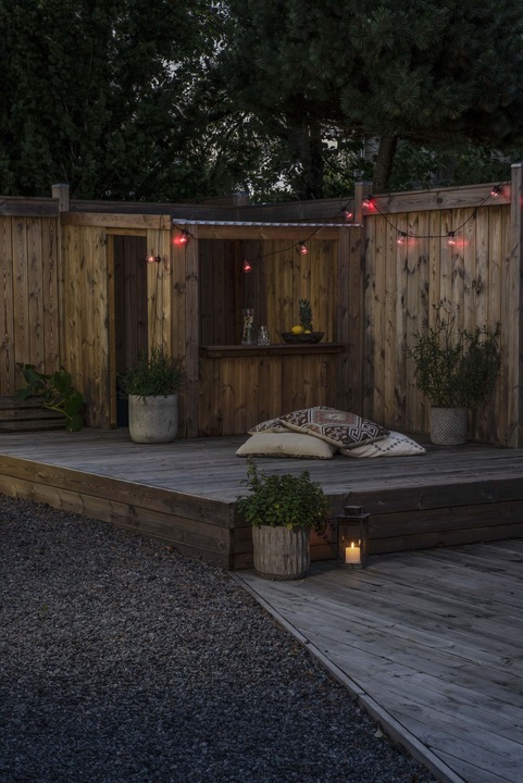Produktbild Konstsmide LED Lichterkette Biergarten Farb (4.50 m)