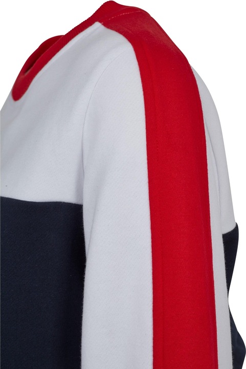 Produktbild Urban Classics Ladies Cropped 3-Tone Stripe Crew (L)
