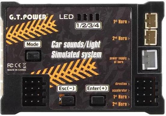 Actual product image G.T. Power Car Sounds/Light Simulated System