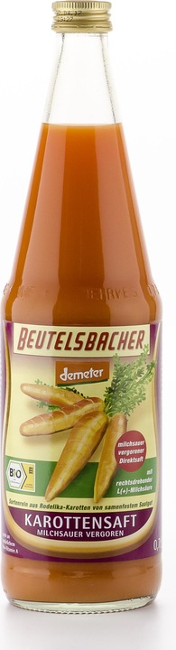 Produktbild Beutelsbacher Karottensaft Rodelika milchsauer Fl 0.7 lt