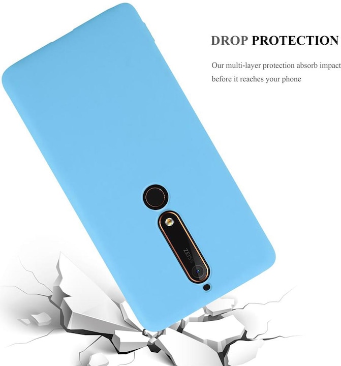 Image du produit Cadorabo Couverture TPU Candy (Nokia 6.1, Nokia X6 2018)