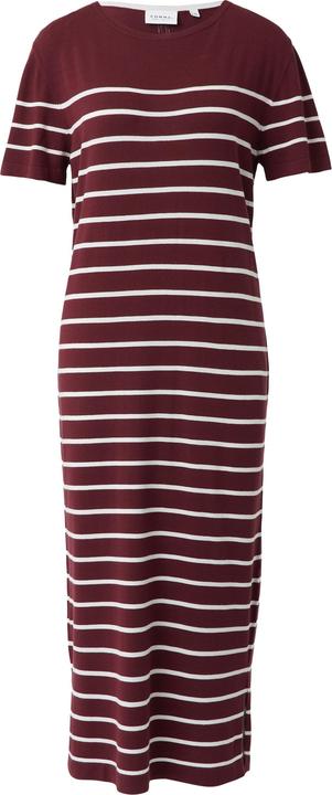 Image du produit Comma Kleid Gestreiftes Midikleid aus Feinstrick (38)