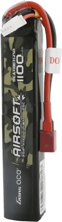 Actual product image Gens Ace Lipo Battery AIRSOFT GUN 2S1P 25C (7.40 V, 1200 mAh)