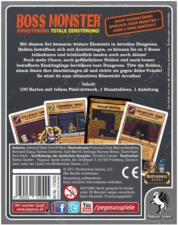 Immagine prodotto Pegasus Mostro Boss (D) Distruzione totale impressionante! (Tedesco)