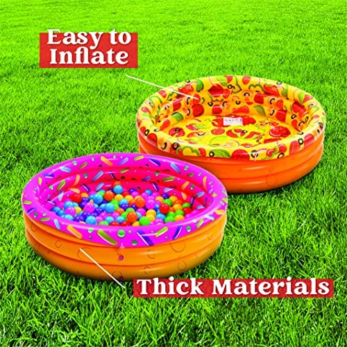 Produktbild Activity Board 3 Planschbecken 120 x 25 cm Pool Aufblasbar für Kinder, Aufblasbarer Kinderpool