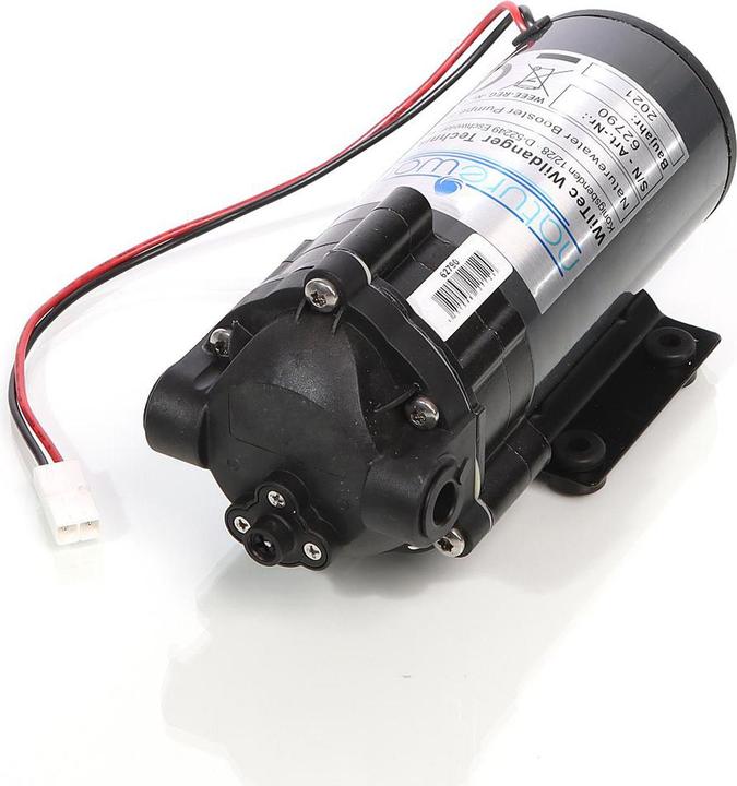 Actual product image Naturewater Booster Pump with 500 GPD (1900 l/day) 100W for Reverse Osmosis Systems (Booster pump)