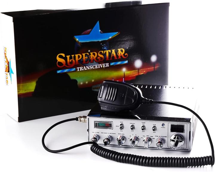 Image du produit Super Émetteur mobile CB-27 AM/FM/USB/LSB avec mesureur ROE et puissance