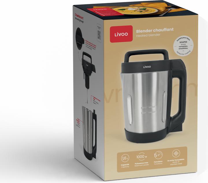 Image du produit Livoo Blender chauffant à soupe (800 W)