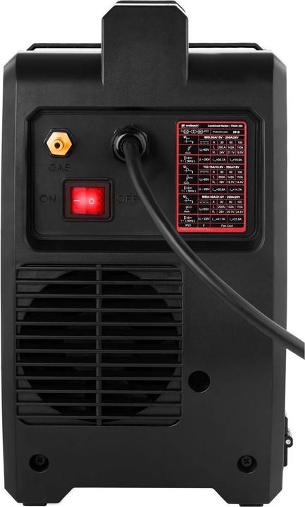 Produktbild Stamos Welbach 4in1 KOMBI Schweissgerät - MIG/MAG WIG E-Hand MMA FCAW IGBT Digital 200 A