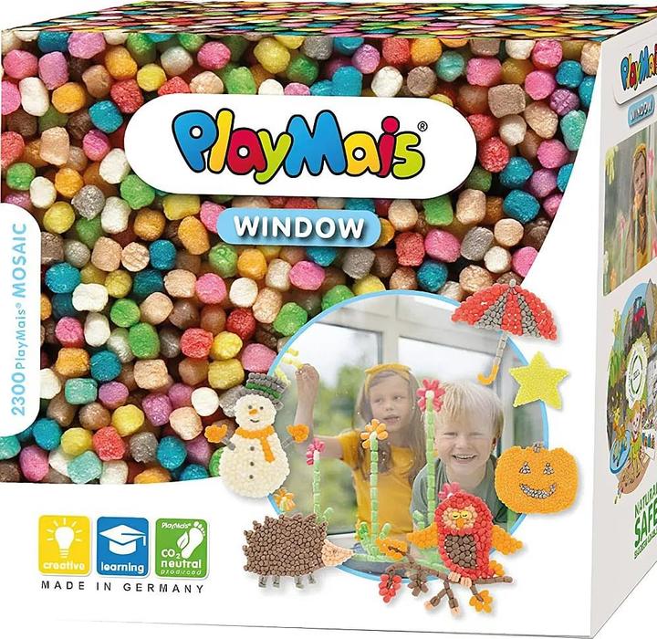 Produktbild PlayMais Window Mosaic - Herst/Winter, 2300dlg.