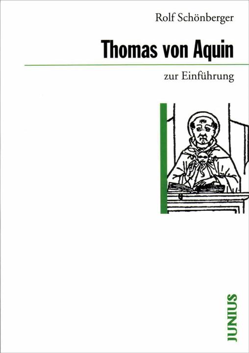 Produktbild Thomas von Aquin zur Einführung (Deutsch, Rolf Schönberger, 2012)