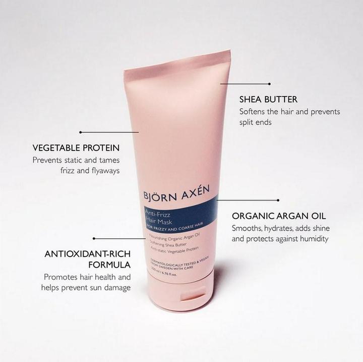 Immagine prodotto Björn Axen Maschera anticrespo per capelli (200 ml)