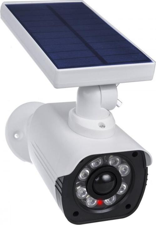 Produktbild Comm-Tec Atrapa kamery SOL1800S solarna, migająca dioda, czujnik ruchu, oświetlenie LED