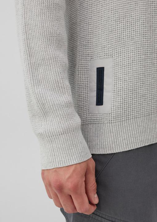 Produktbild s.Oliver Strickpullover Pullover aus Strukturstrick mit Troyer-Kragen (3XL)