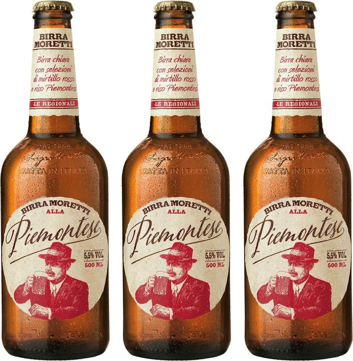 Actual product image Birra Moretti Piemontese (1 x 50 cl)