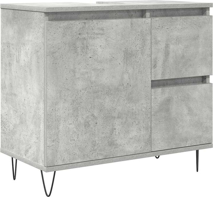 Actual product image vidaXL 3-piece bathroom furniture set