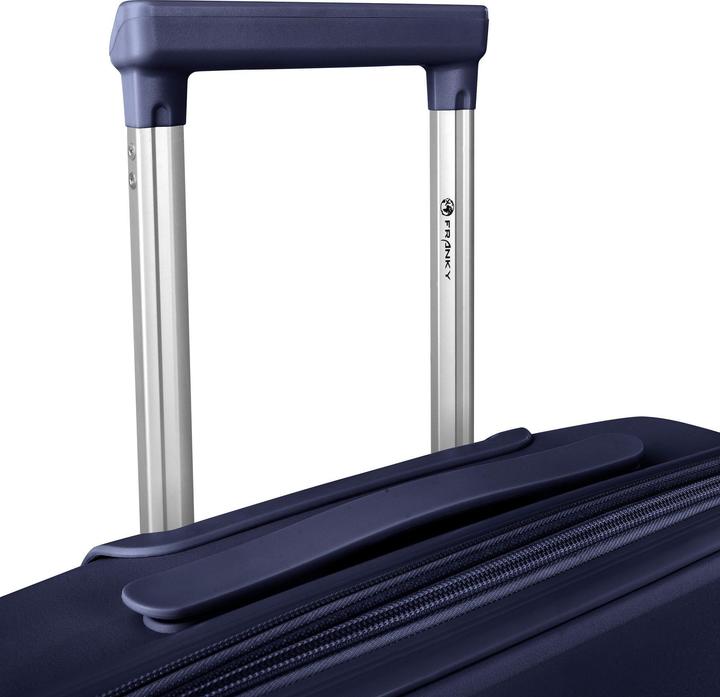 Actual product image Franky London 4-wheel trolley L 74 cm with expansion fold (91 l)