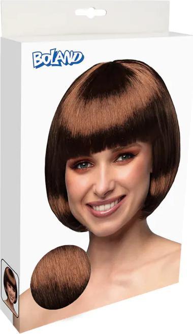 Produktbild Boland Pagenkopf Perücke Schokolade