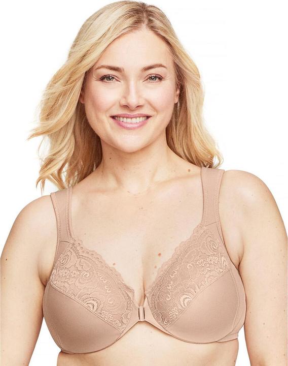 Produktbild Glamorise Bügel-BH Elegance mit Spitze (Einzelpack, 110 D)