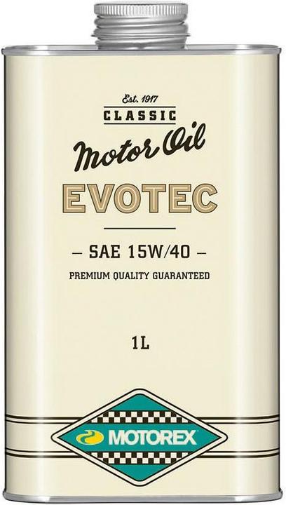 Actual product image Motorex Evotec (1 l, SAE 15W-40)