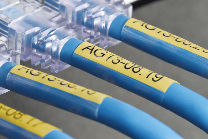 Actual product image Brother Writing tape TZe laminated (3.60 cm, Yellow)